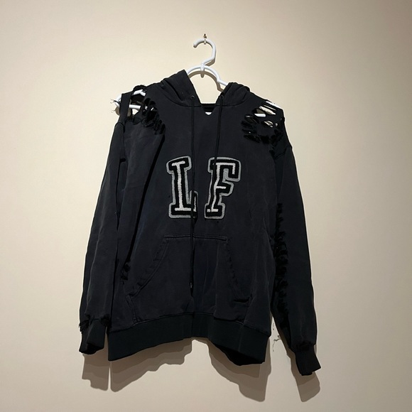 LF THE BRAND Distressed sweatshirt - Picture 1 of 4